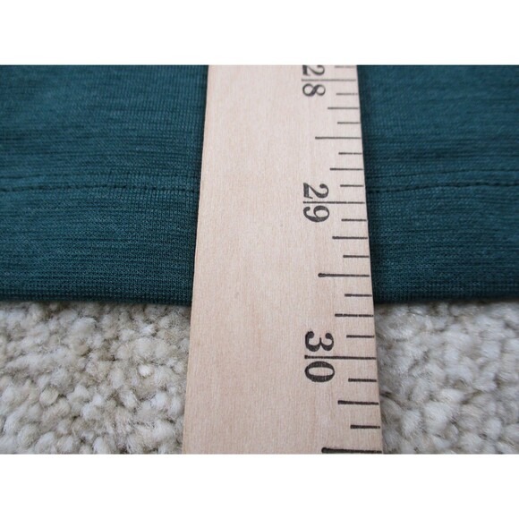 Lululemon Evolution Short Sleeve Polo Shirt Mens 2XL XXL Green Lightweight * - Picture 13 of 13